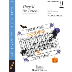They'll be Back! - Mid-Elementary/Level 2A Piano Solo