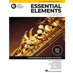 Essential Elements for Band - Eb Alto Saxophone Book 1