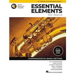 Essential Elements for Band - Bb Tenor Saxophone Book 1