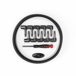 Daddario PW-GPKIT-10 DIY Solderless Custom Cable Kit, 10 feet, 10 plugs