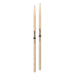 Promark PW5AN Classic Attack 5A Shira Kashi Oak Drumstick, Oval Nylon Tip