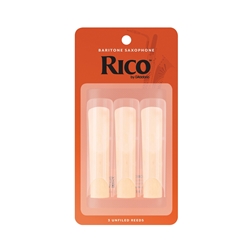 Rico Baritone Sax Reeds (3 Pack)