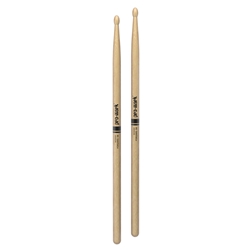 Promark TX5BW Classic Forward 5B Hickory Drumstick, Oval Wood Tip