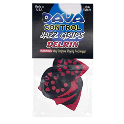 Dava 9024 Jazz Grip Delrin Picks 6 Pack
