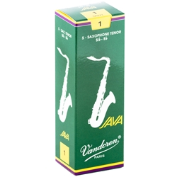 Vandoren SR27-5 Tenor Sax Java Reeds (5-Pack)