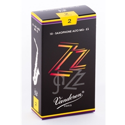 Vandoren SR41-10 Alto Sax ZZ Reeds (10-Pack)