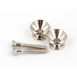 Fender 0994915000 Pure Vintage Strap Buttons, Nickel (2)