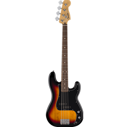 Standard Precision Bass, Laurel Fingerboard, Black Pickguard, 3-Color Sunburst