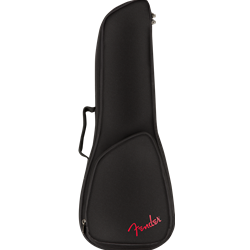 Fender 0991443406 FU610 Soprano Ukulele Gig Bag, Black
