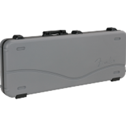 Fender 0996102324 Deluxe Molded Strat/Tele Case, Silver/Blue