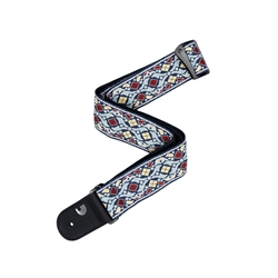 Daddario 50RW01 Eco-Comfort Jacquard Woven Guitar Strap, Navy