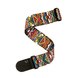 Daddario P20S1504 Polyester Guitar Strap, Ndebele