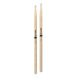 Promark PW2BN Classic Attack 2B Shira Kashi Oak Drumstick, Oval Nylon Tip