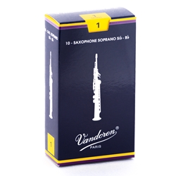 Vandoren SR20-10 Soprano Sax Traditional Reeds (10-Pack)