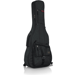 Gator Transit Acoustic Guitar Bag; Charcoal