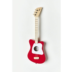 Loog Mini 3 String Acoustic Guitar (Red)