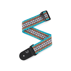 Daddario 50G09 Nylon Woven Guitar Strap Sunset Hootenanny