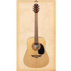 H Jimenez LGR100S Full Size Steel String W/Bag