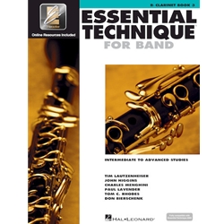 Essential Technique For Band 3 EEI - Bb Clarinet