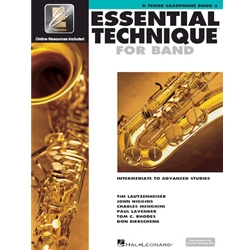 Essential Technique For Band 3 EEI - Bb Tenor Saxophone TS