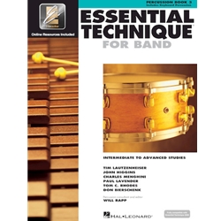 Essential Technique For Band 3 EEI - Percussion/Keyboard Perc