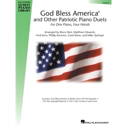 God Bless America and Other Patriotic Piano Duets Level 4