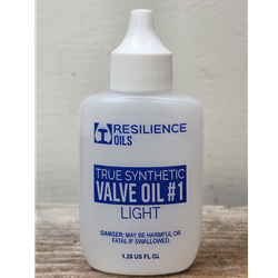 Resilience Oils RES-VO1-1.25 True Synthetic F-1 Valve Oil #1 Light