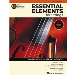 Essential Elements for Strings – Viola Book 1 with Online Resources VA
