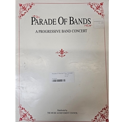 Parade Of Bands (A Progressive Band Concert) SET (Score & Parts)