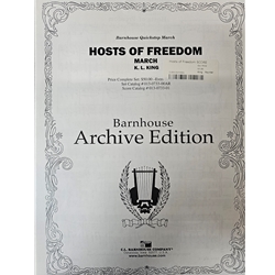 Hosts of Freedom March (Score Only)