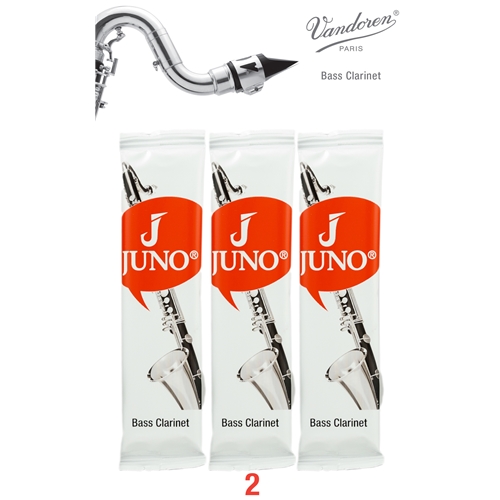 Juno Bass Clarinet Reeds (3-Pack)