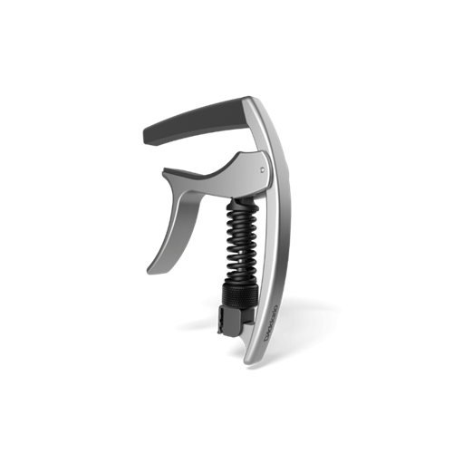 Daddario PWCP09 Tri-Action Capo, Silver