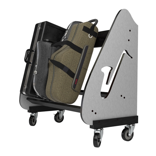 A&S BRSA The Band Room Mobile Saxophone Case Rack
